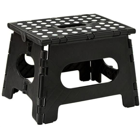 Folding Step Stool - The Lightweight Step Stool is Sturdy Enough to Support - Picture 1 of 5